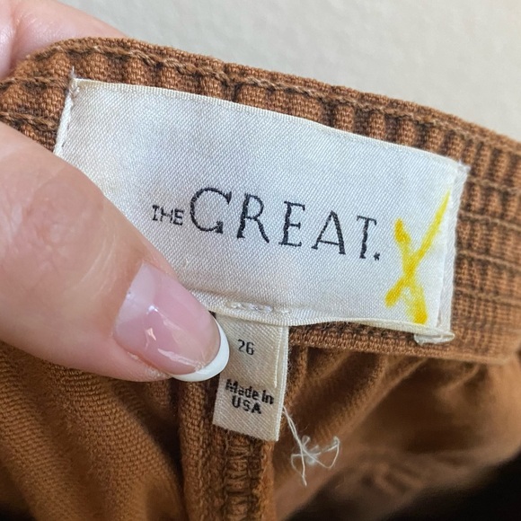 The Great. Ranger Utility Pants in Rust Cropped - Picture 9 of 11